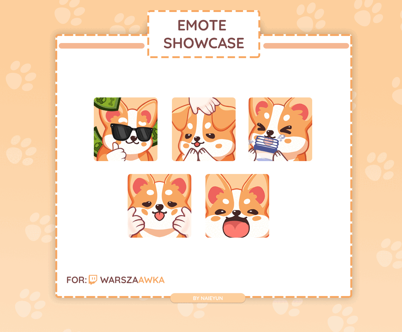 Twitch Warszawka streamer emotes Twitch Warszawka streamer emotes